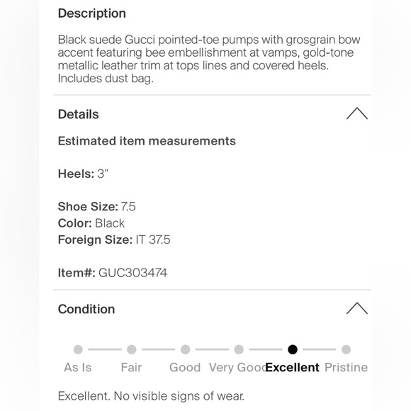 Gucci Suede Embellished Pumps - Picture 10 of 10
